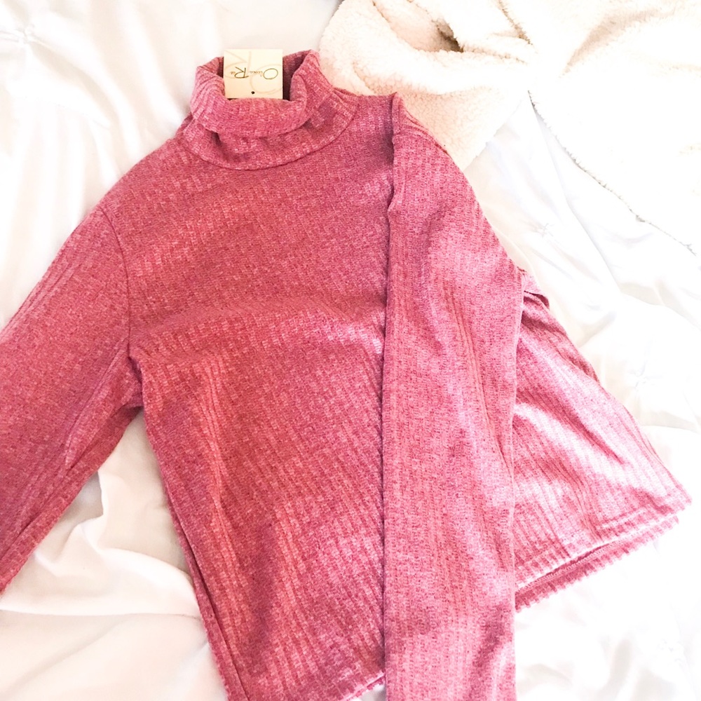 💖4/$15 NWT Ribbed Turtleneck // Olivia Rae